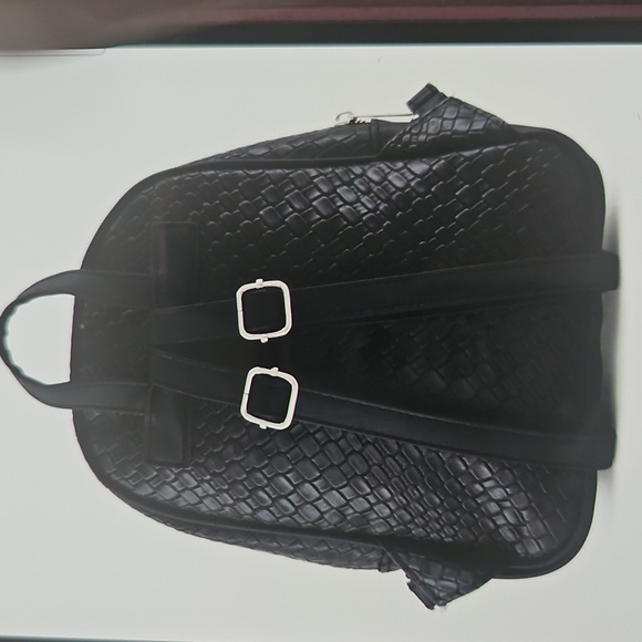 London Fog Backpack with Silver Accents